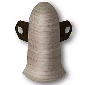 Угол наружный для плинтуса Идеал Классик-85, К-П85-Нк 211 Дуб Рустик, 85мм