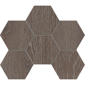 Мозаика Estima Kraft Wood KW03 Hexagon 25x28,5 Полир.,1 кв.м.