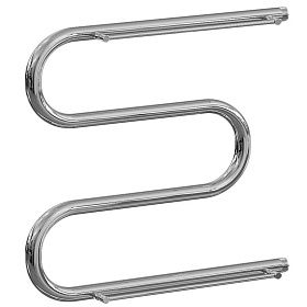 Полотенцесушитель водяной Ника SIMPLE М-обр. (3x4) 50x60 с полкой, хром