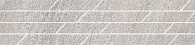 Бордюр Kerama Marazzi SG144/004T Гренель серый мозаичный 46,8x9,8x0,9