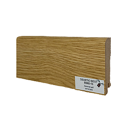 Плинтус МДФ DeArtio Best B302-13 Золотой дуб 80х16х2050, 1 м.п.