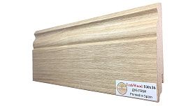 Плинтус МДФ TeckWood фигурный 100х16мм Дуб Гоби, 1 м.п.