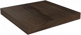 Ступень Kerama Marazzi DL501720R/GCD угловая клееная правая Про Вуд коричневый 33x33x0,9
