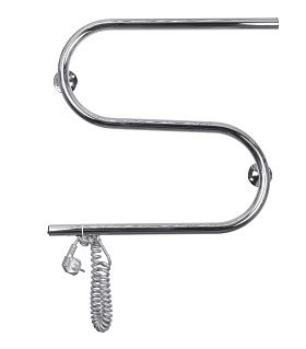 Полотенцесушитель электрический Domoterm S-образный DMT 112 42х50 EK L, слева