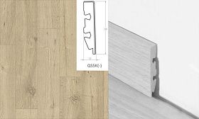 Плинтус Quick-Step QSSK 58х12мм 01853 Дуб песочный, 1 м.п.