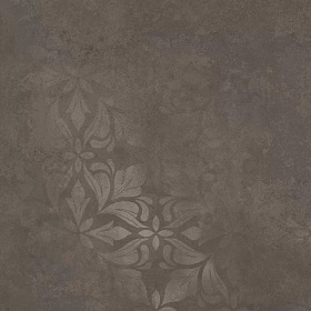 Керамогранит Kerama Marazzi KM4040G0081N Хадду коричневый матовый декорированный 40,2x40,2x0,8, 1 кв.м.