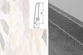 Плинтус МДФ Egger L481 / EPL008 60х17мм, 1 м.п.