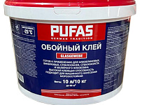 Клей  PUFAS GLASGEWEBE готовый для всех видов обоев мороз., 10 кг. 