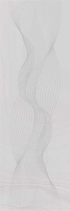 Декор Kerama Marazzi OS/A362/14069R Веро серый светлый глянцевый обрезной 40x120x1