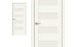 Межкомнатная дверь Браво Эко Шпон Браво-23 Alaska Magic Fog