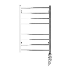 Полотенцесушитель электрический Domoterm Квадро П8 500x800 ER Хром
