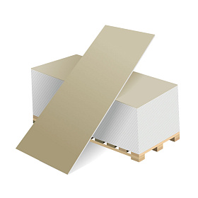 Гипсокартон обыкновенный (ГКЛ) Волма 12,5 мм