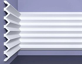 Стеновая панель Bello Deco СП 11/2 (под покраску), 200x20х2000 мм, 1 м.п.