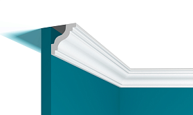 Карниз Перфект Плюс гладкий P28 40х41х2000 мм, 1 м.п.