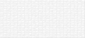 Декофон Cersanit Pudra облицовочная плитка мозаика рельеф белый (PDG053D) 20x44, 1 кв.м.