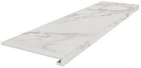 Ступень клееная Kerama Marazzi SG540720R/GCF Монте Тиберио серый светлый матовый обрезной 33x119,5x0,9