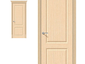 Межкомнатная дверь Браво Шпон Статус-12 Ф-22 БелДуб