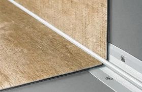 Профиль лестничный алюминиевый внутренний угол Quick-Step QSVSTPINGLUE, 25х25 мм