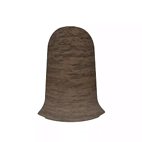 Угол наружный для плинтуса Идеал Классик-55, К-П55-Нк 351 Каштан, 55мм