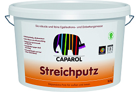 Краска водно-дисперсионная структурная для наружных и внутренних работ Caparol Streichputz (16кг)