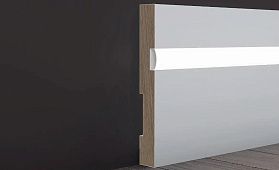 Напольный плинтус с подсветкой Evrowood PN 101 LED (100х16х2000мм), 1 м.п.
