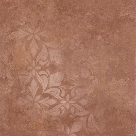 Керамогранит Kerama Marazzi KM4040G0071N Хадду красный матовый декорированный 40,2x40,2x0,8, 1 кв.м.