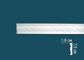 Молдинг Перфект с рисунком AC239F 16х75х2300 мм, 1 м.п.