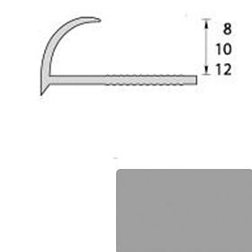 Раскладка наружная для плитки "Идеал" 10 мм, 2.5 м. дымчатый 003