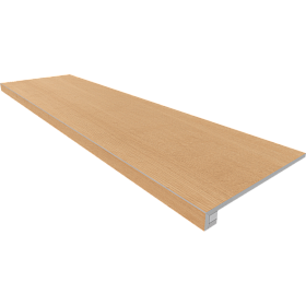 Комплект Estima  Classic Wood (Ступень CW04 (33x120) непол. (прямоугол. бортик) без насечек + Подступенок (14,5x120))
