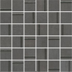 Декор Kerama Marazzi MM13132 Гварди 1 мозаичный антрацит матовый обрезной 30x30x0,9