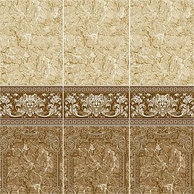 Панель ПВХ Starline "Фриз" Лев Золото (2700х250х9мм)