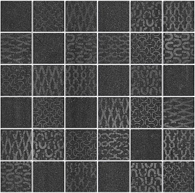 Декор Kerama Marazzi DD200820/MM Про Дабл черный мозаичный 30x30x0,9