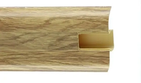 Плинтус ПВХ Royce 2200/58/22мм 817 Дуб Обыкновенный, 1 м.п.