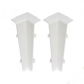 Угол внутрений к плинтусу Cezar Hi-Line Prestige 285 (пластиковый с кабель-каналом)