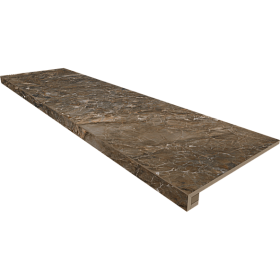 Комплект Estima Bernini (Ступень BR04 (33x120) непол. (прямоугол. бортик) без насечек + Подступенок (14,5x120))