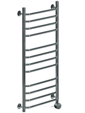 Полотенцесушитель электрический Ника TRAPEZIUM 100x40, правый тэн, хром