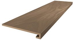 Ступень клееная Kerama Marazzi SG518520R/GCF Монтиони коричневый матовый обрезной 33x119,5x0,9