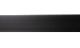 Плинтус из дюрополимера ударопрочный Bonkeel Top HDPS 02 Черный 2000×80×14, 1 м.п.