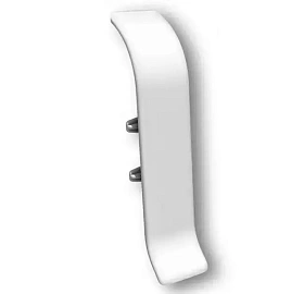 Соединитель для плинтуса Идеал Классик-85, К-П85-С 001 Белый, 85мм