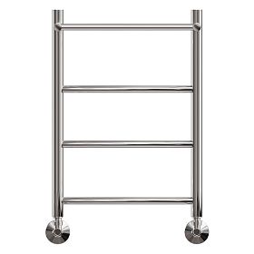 Полотенцесушитель водяной Point PN04156P П3 500x600 с полкой, хром