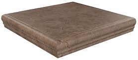 Ступень угловая Kerama MarazziI SG158200R/GR/AN Фаральони коричневый 34х34х8