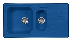 Мойка кухонная AquaGranitEx M-09K (323) синий