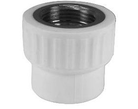 Муфта полипропилен Valfex латунная резьба 20х1/2" ВР