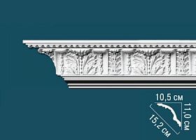 Карниз Перфект с рисунком АА115 105х110х2440 мм, 1 м.п.