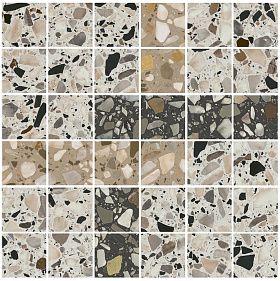 Декор Kerama Marazzi SG6532/MM Бричиола 2 мозаичный лаппатированный 30x30x0,9
