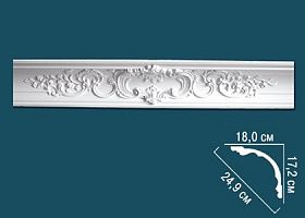 Карниз Перфект с рисунком АА109 180х172х2440 мм, 1 м.п.