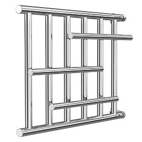 Полотенцесушитель водяной Ника ECON-6 60x70 без полки, хром