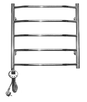 Полотенцесушитель электрический Domoterm Лаура П5 500х500 EL, нижнее левое