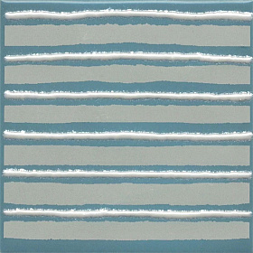 Декор Kerama Marazzi Марокканская коллекция Бахия KMD3STA028GN Декор 4 бирюзовый глянцевый 9,8x9,8x0,7