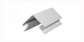 Угол наружный для винилового сайдинга Fineber Classic Color (L=3050), Белый